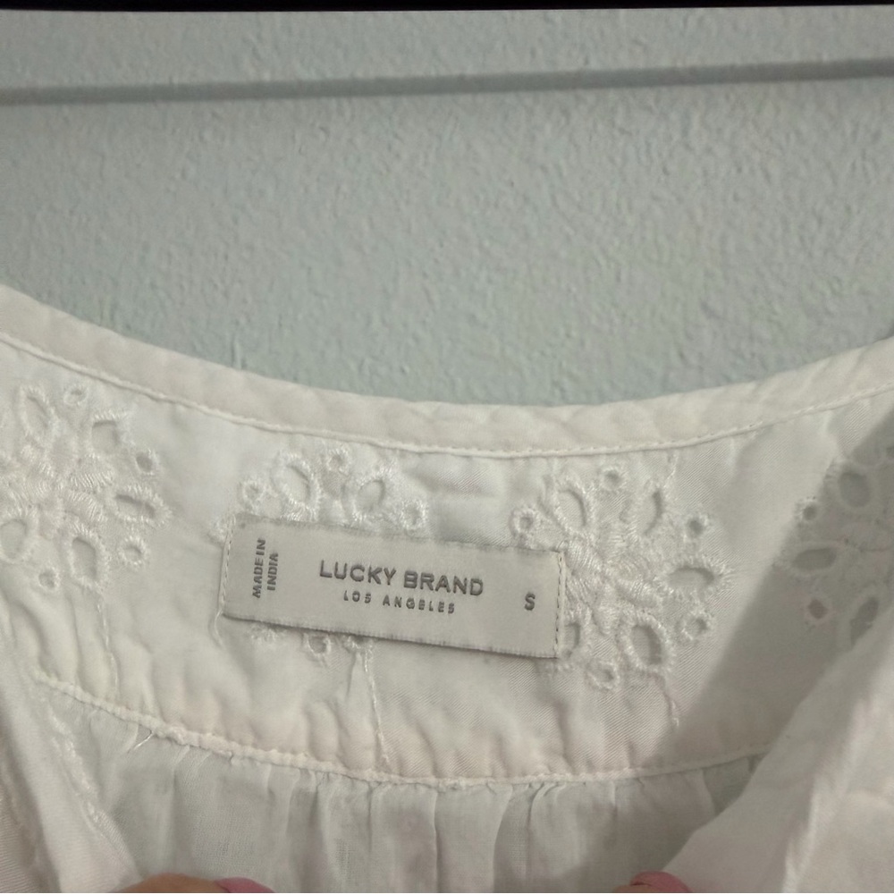 Lucky Brand - Eyelet Trapeze Dress‎ - Picture 6 of 10